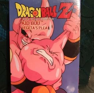 Dragonball Z Vegetas Plea VHS 60 minutesColor Kid Buu Saga DBZ Anime Tori
